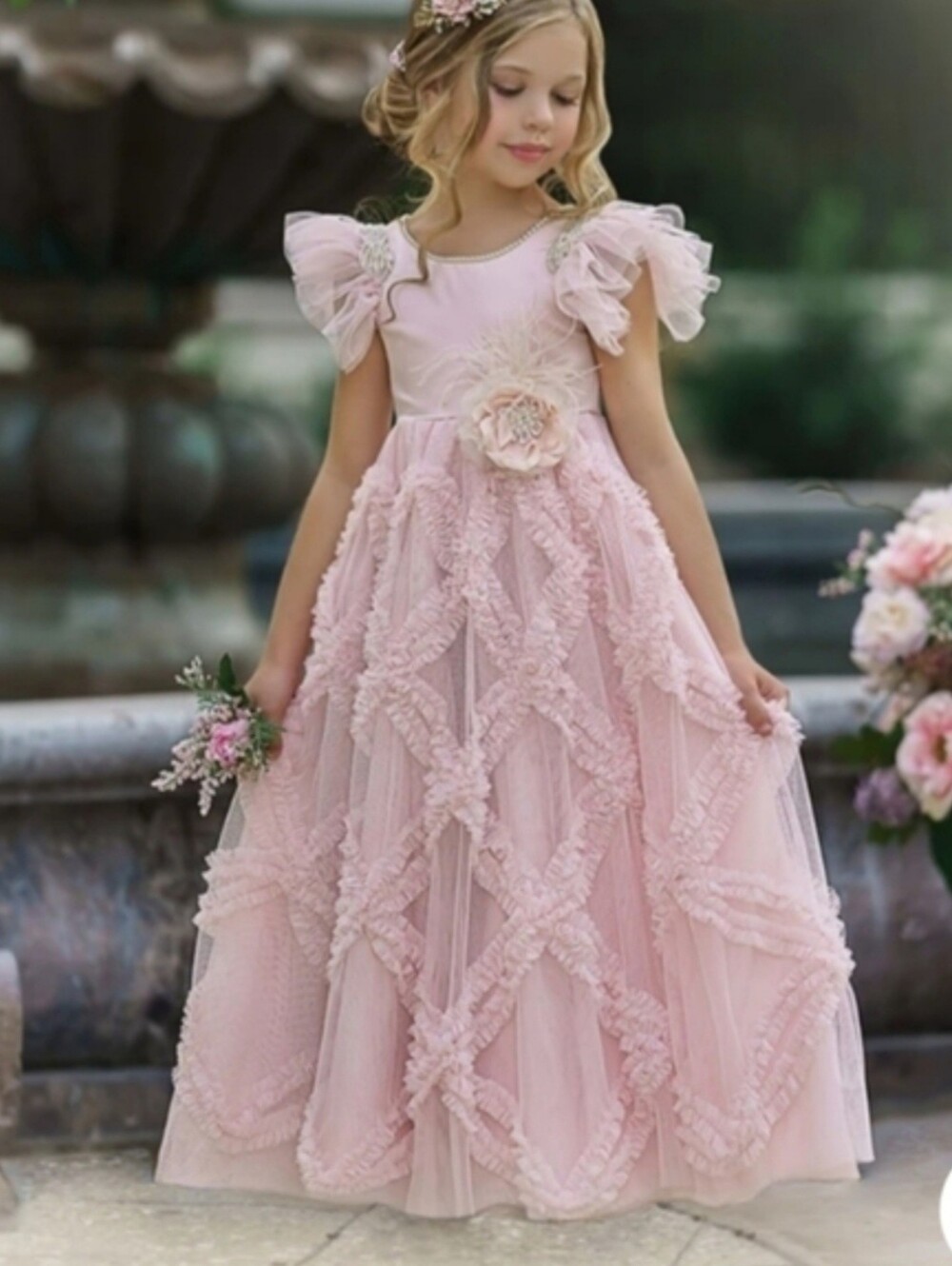NEW Dollcake Couture "Dreamy in Pink" gown